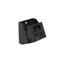 Ergonomic Solutions Wall mount angled with NonTilting connection Black