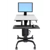Ergotron Workfit-C Sit-Stand LCD Black