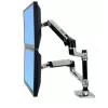 Ergotron LX REDESIGN DUAL ARM POLE MOUNT 2 FLAT PANEL OR FP AND NOTEBOOK A